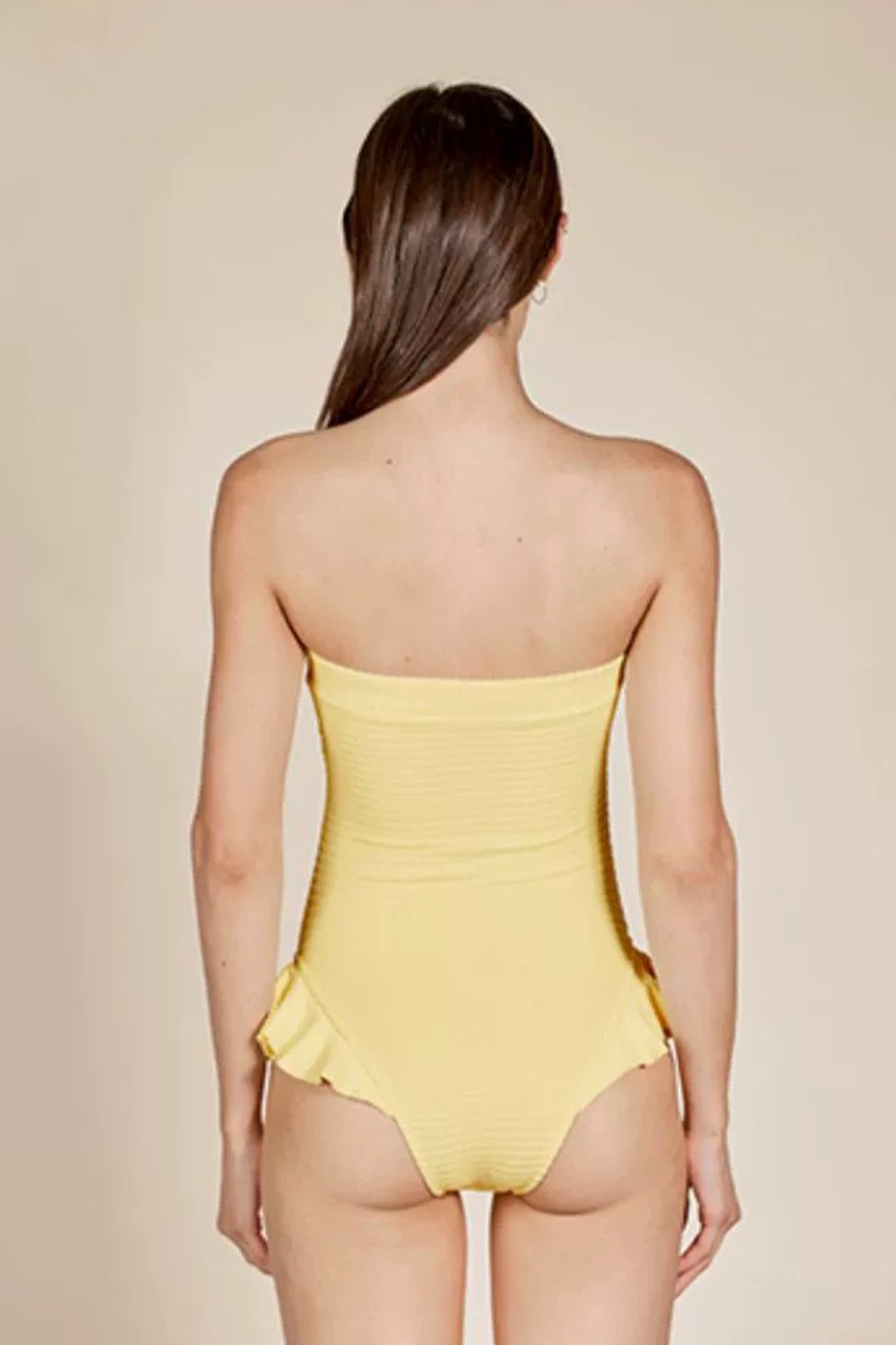 Ruffles Bandeau One Piece